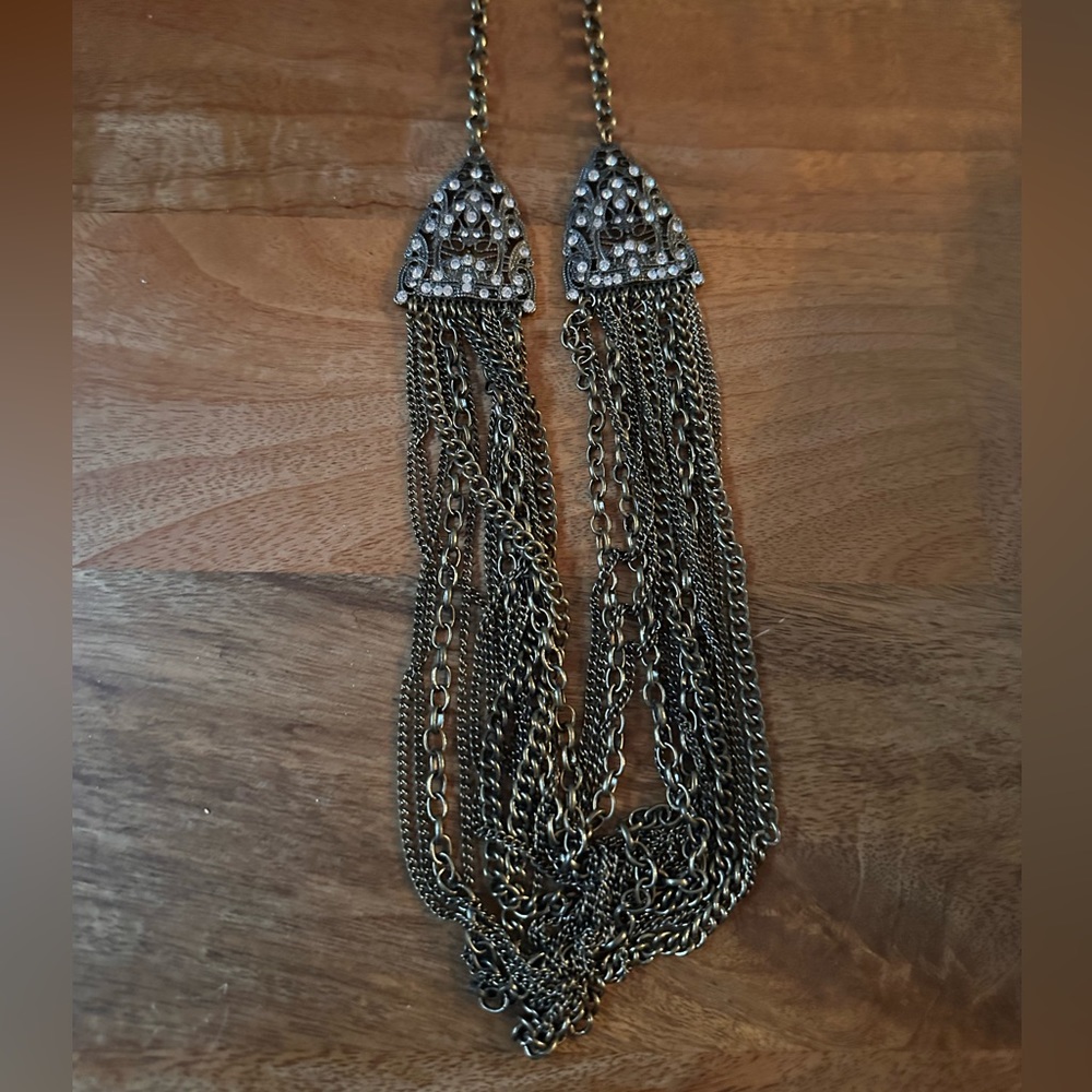 Loft Chain Statement Necklace